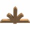 Ekena Millwork Redmond Smooth Timber Gable Bracket, Western Red Cedar, 48"W x 32"H x 3 1/2"D x 5 1/2"F, 16/12 Pitch GBW048X32X0406RED00SWR - alternate 4